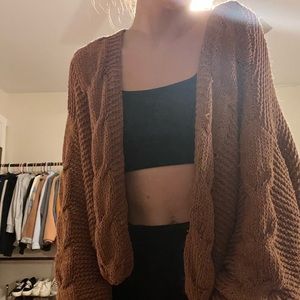 Knit cardigan